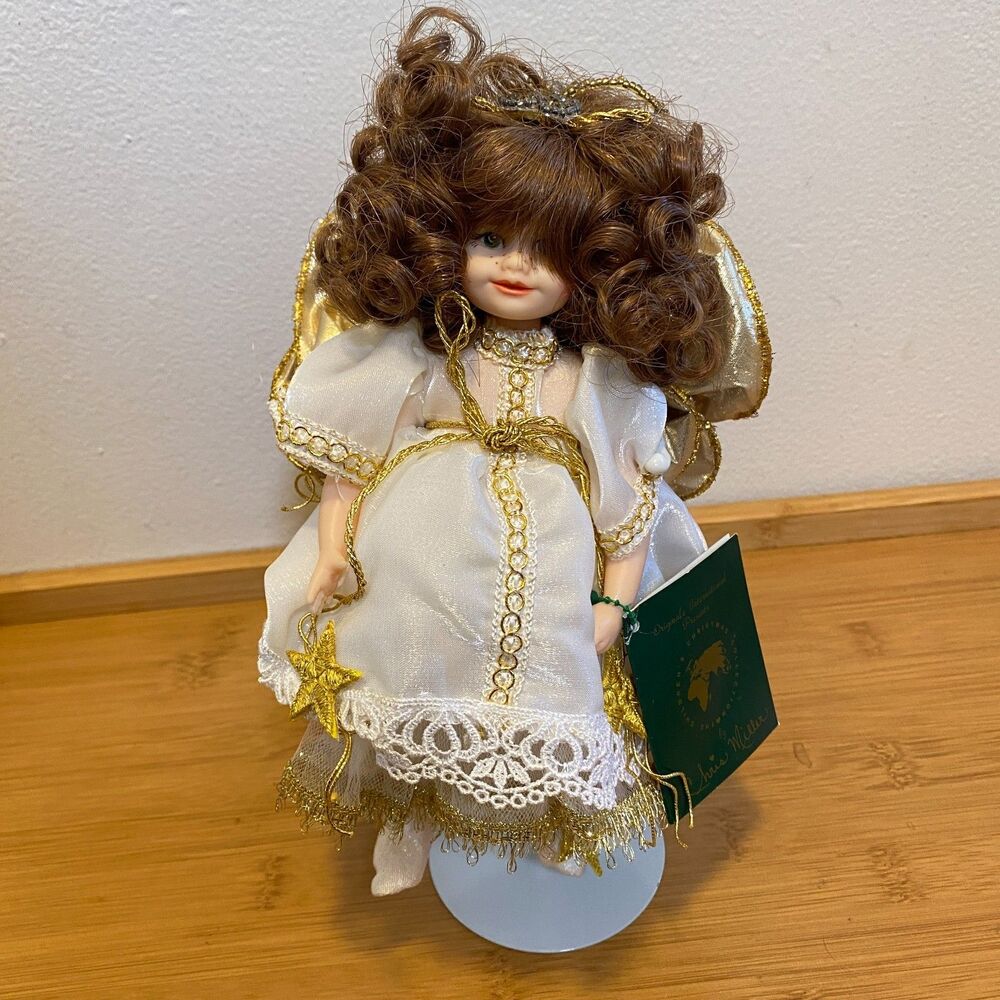 Maya Doll by Chris Miller #156/2500 COA Box Stand Xmas Angel Limited Edition